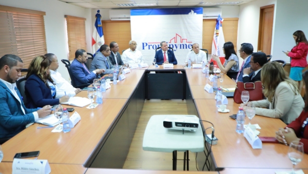 Director de Promipyme sostiene diálogo con la DGII Y TSS